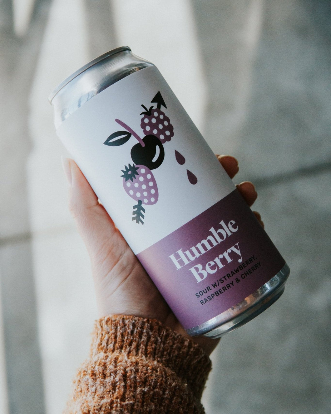 Humble Berry Sour  w/ Strawberry, Rasp & Cherry - Grain and Grit