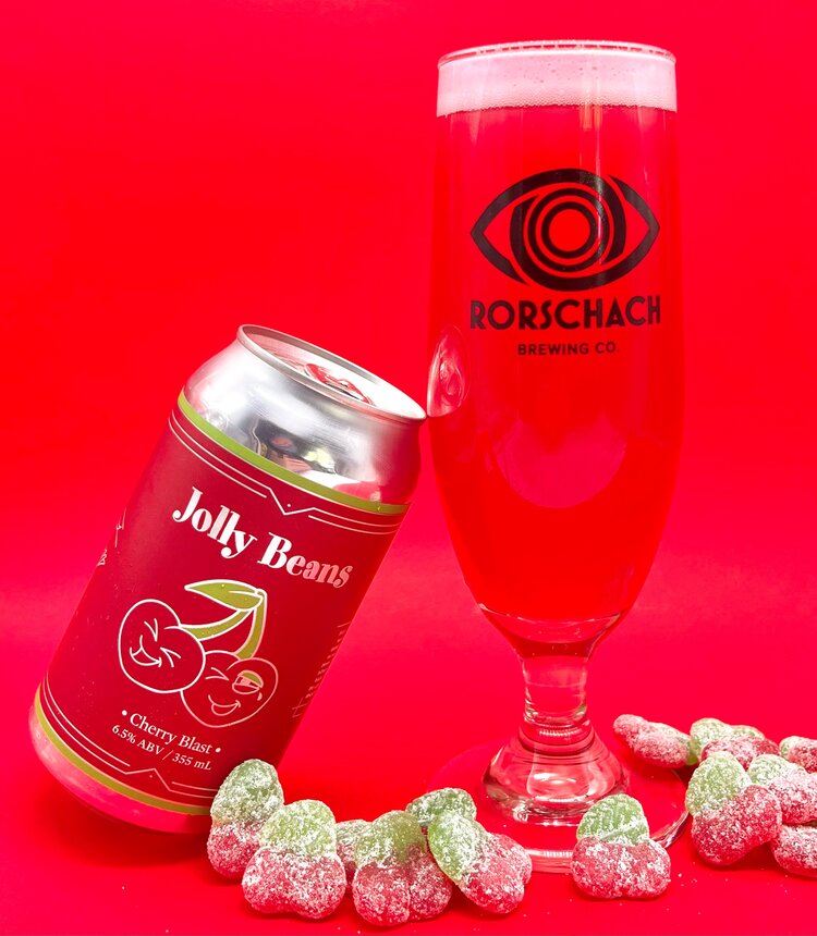 Jolly Beans Cherry Blast Candy Sour - Rorschach Brewing Co.
