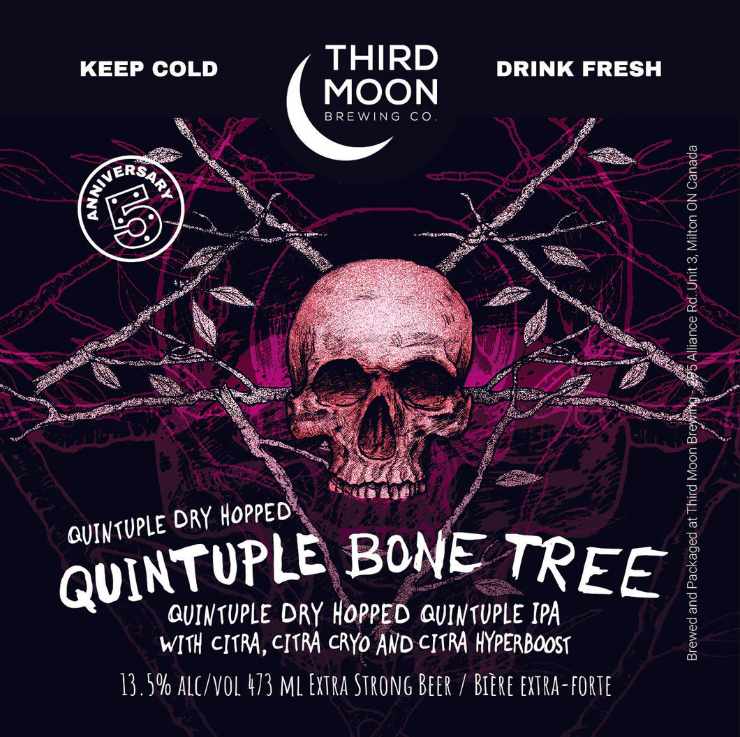 Quintuple Bone Tree Quintuple IPA - Third Moon Brewing Co.