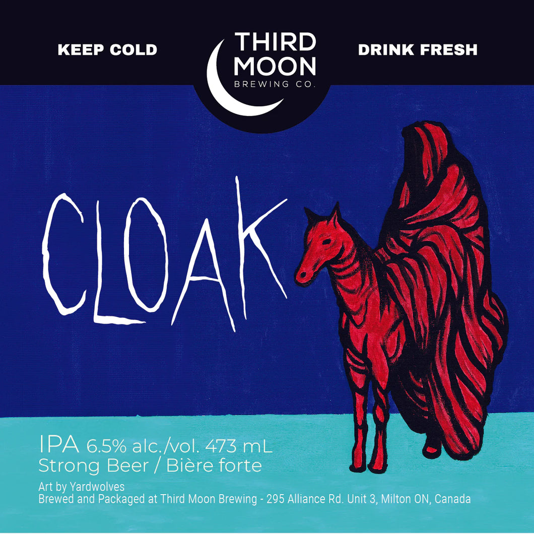 Cloak Hazy IPA - Third Moon Brewing Co.