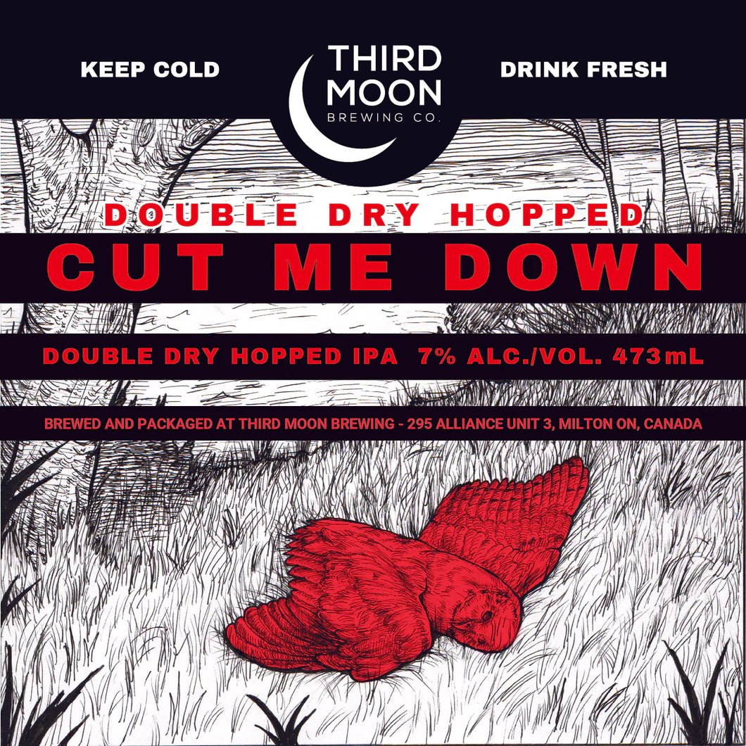 Cut Me Down Double Dry Hope IPA - Thirdmoon