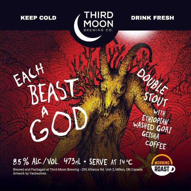 Each Beast A God Imperial Coffee Stout - Third Moon