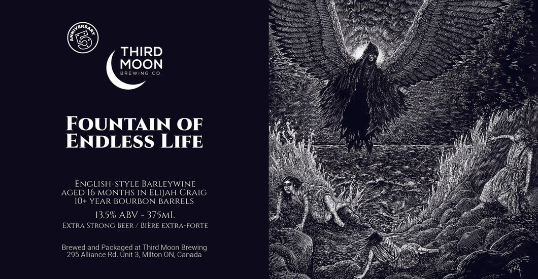 Fountain Of Endless Life Barrel Aged Barleywine - Third Moon Brewing Co.