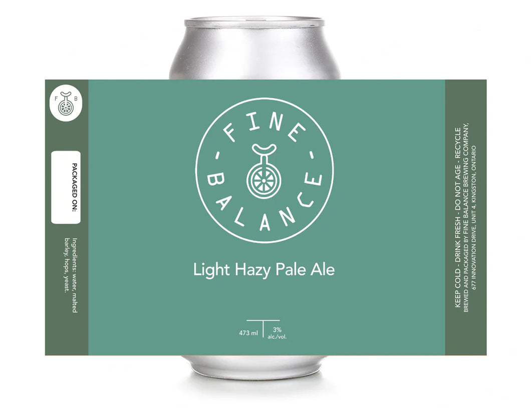 Light Hazy Pale Ale - Fine Balance
