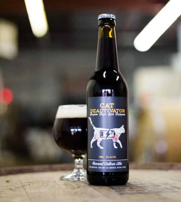 Cat Deactivator Bourbon Barrel Aged Barleywine - Barncat