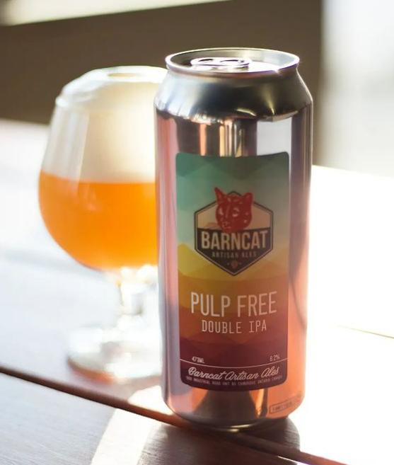 Pulp Free Hazy DIPA - Barncat