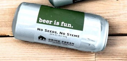 No Seeds, No Stems DIPA - Wood Brothers Brewing