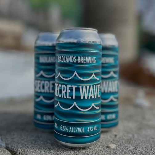 Secret Waves (2025) IPA - Badlands Brewing