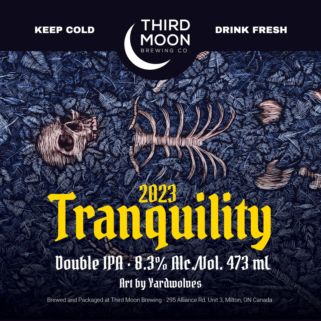 Tranquility Hazy DIPA -  Third Moon Brewing Co.