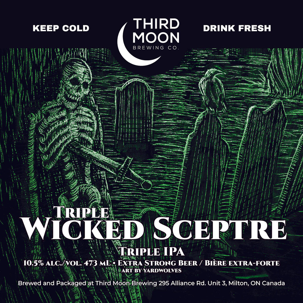 Triple Wicked Sceptre Triple IPA - Third Moon Brewing Co.