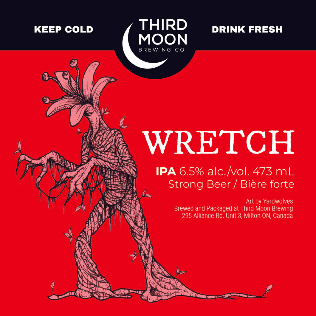 Wretch Hazy IPA - Third Moon Brewing Co.