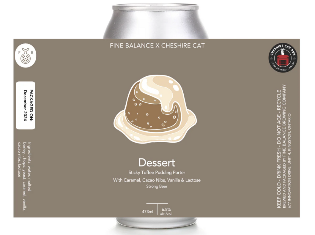 Dessert Sticky Toffee Porter - Fine Balance