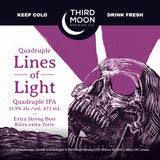 Quadruple Lines of Light Quad IPA - Third Moon